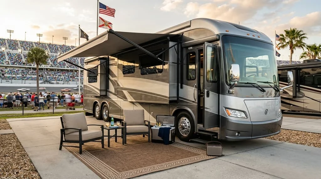 The Ultimate Infield Survival Guide & RV Rentals Daytona International Speedway